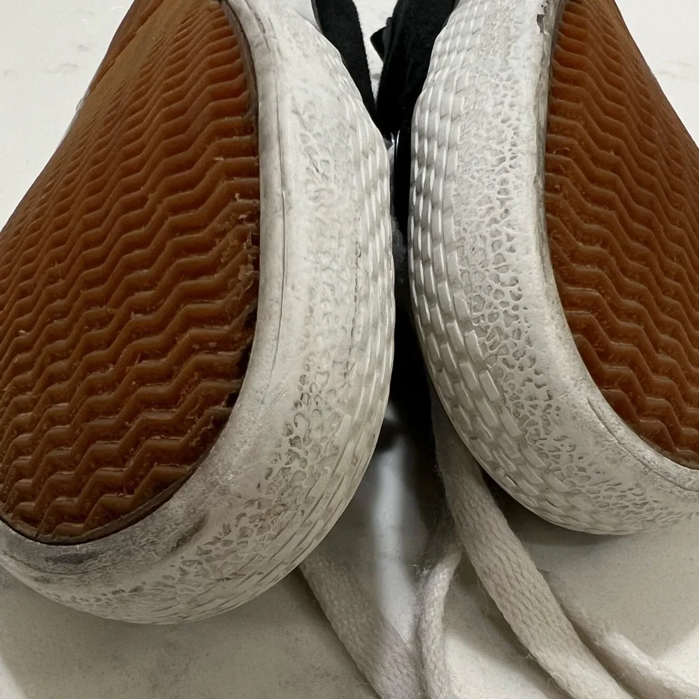 Kids Black and White Sneakers